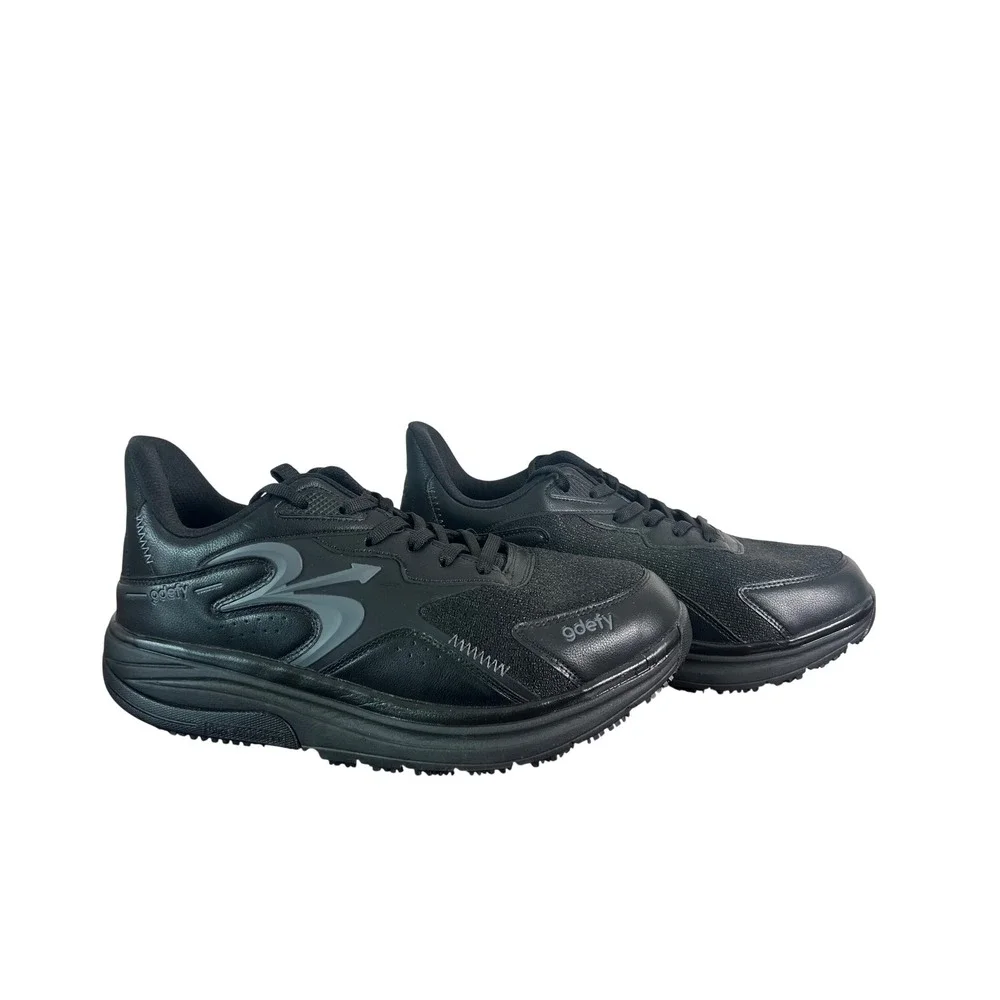 Gravity Defyer G-Defy Mens 11.5 XW Black Walking Shoes TB9037MBL-XW VersoShock - Picture 3 of 8